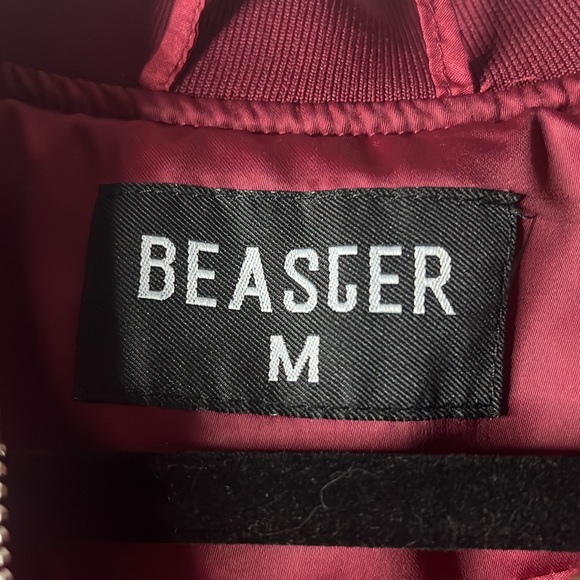 Beaster Ghost Face bomber jacket, size medium. - Picture 3 of 11